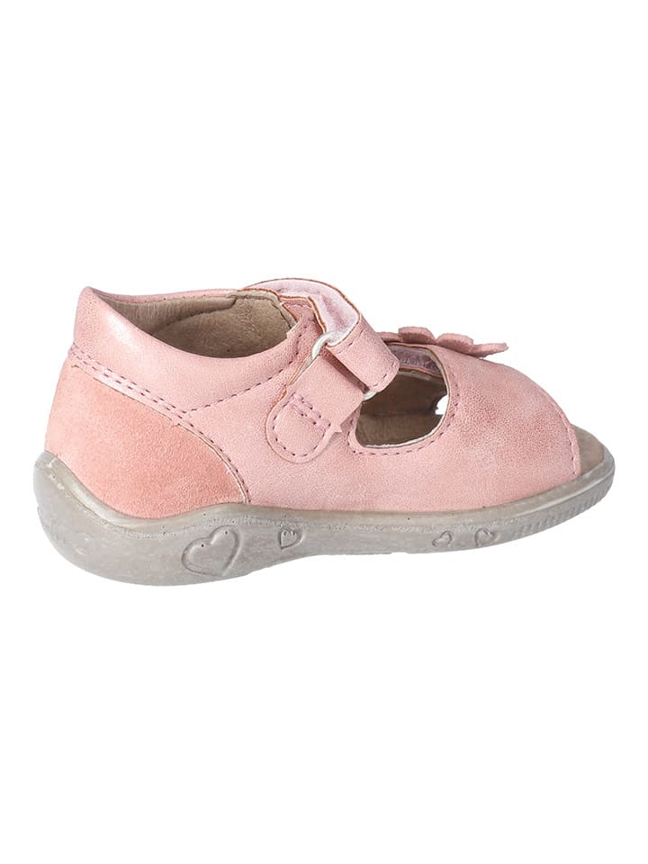 PEPINO Leder-Sandalen in Rosa günstig kaufen