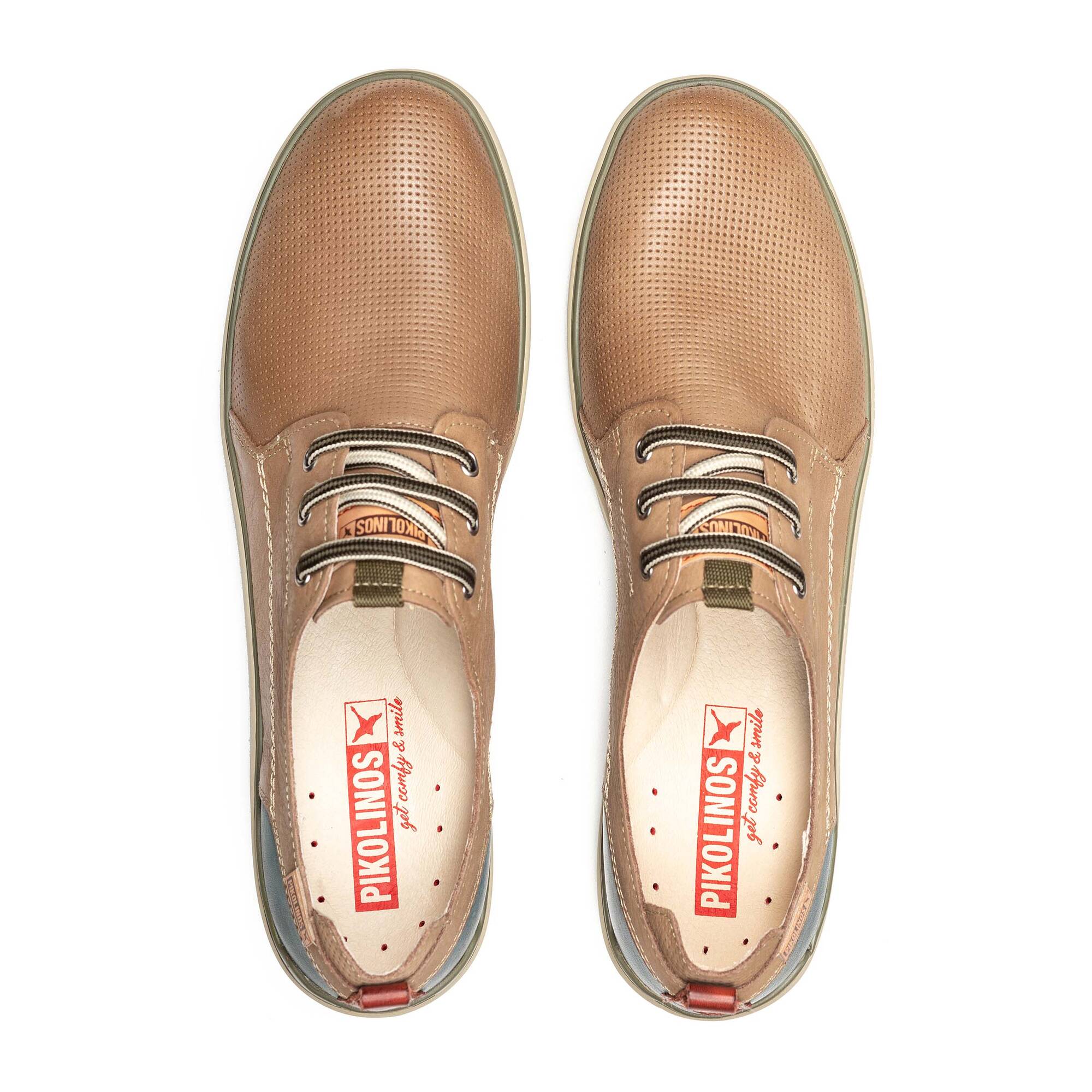 Męskie buty Bluchers z podeszwą sportową - STONE