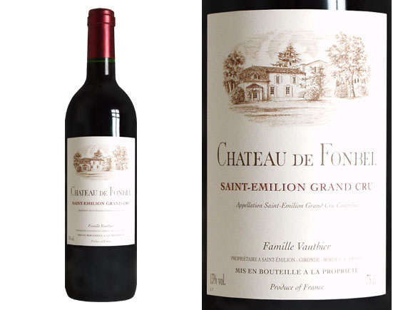 Château de Fonbel 2008 Bordeaux Saint-Emilion Grand Cru