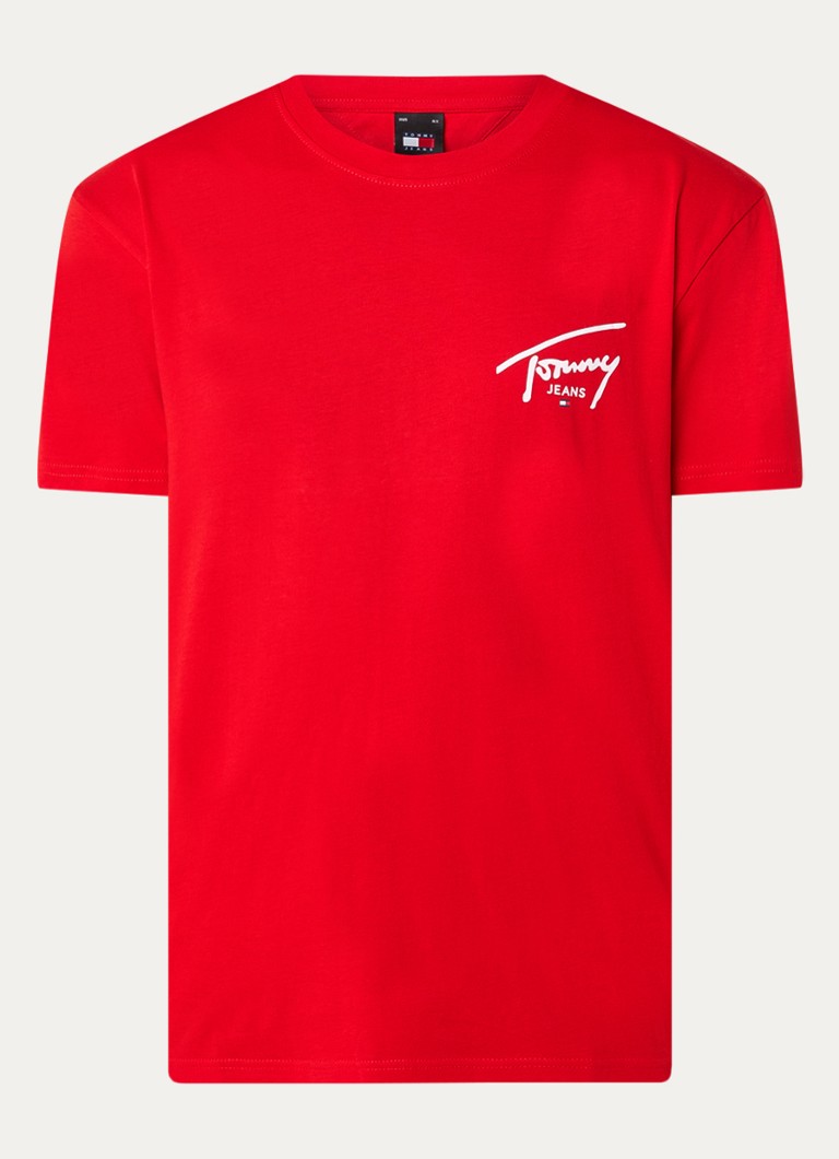 Tommy Hilfiger Signature T-shirt with logo and back print