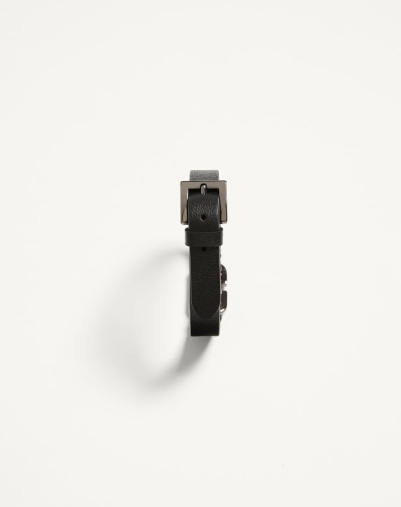 VLogo kenmerkende leren armband