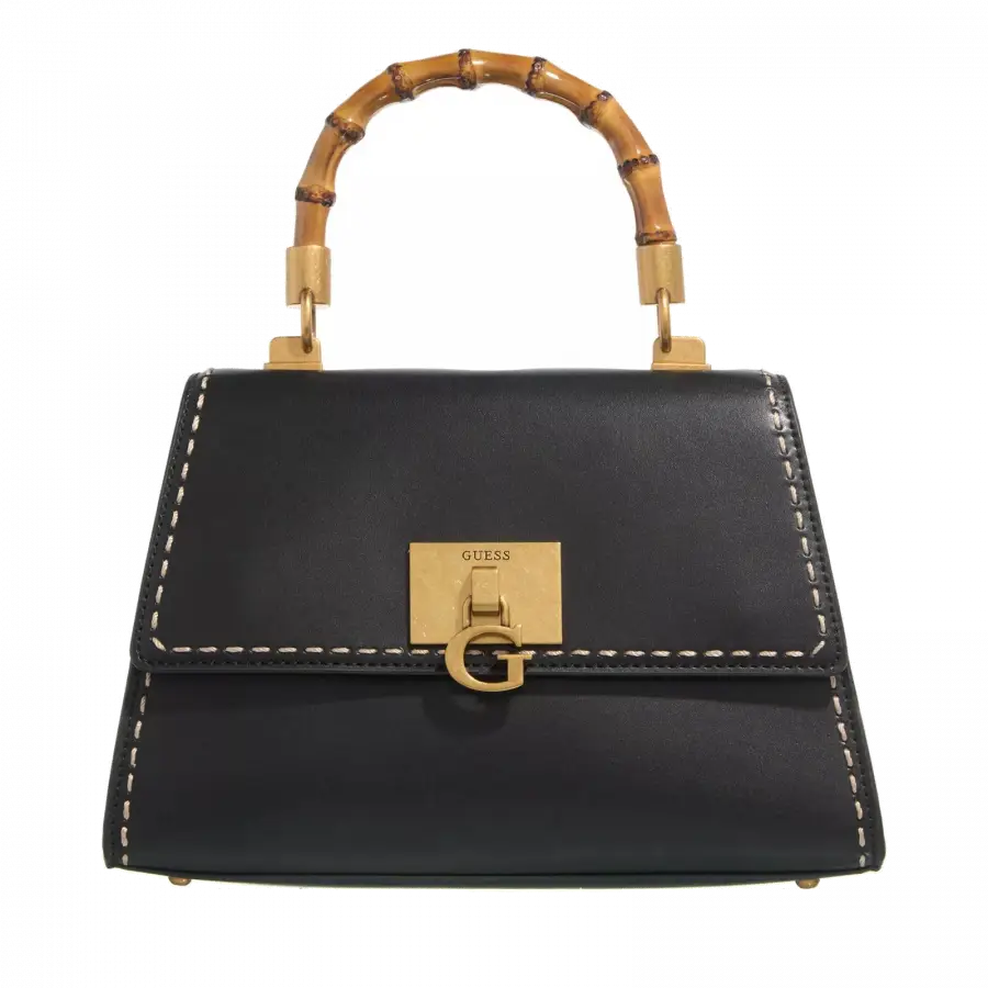 Guess - Guess Handle Bags Bambus Black - schwarz