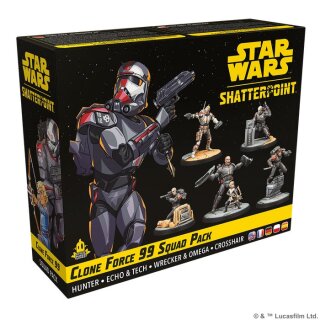 Star Wars: Shatterpoint – Clone Force 99 Squad Pack (Squad-Pack “Kloneinheit 99”) (Multilingual)