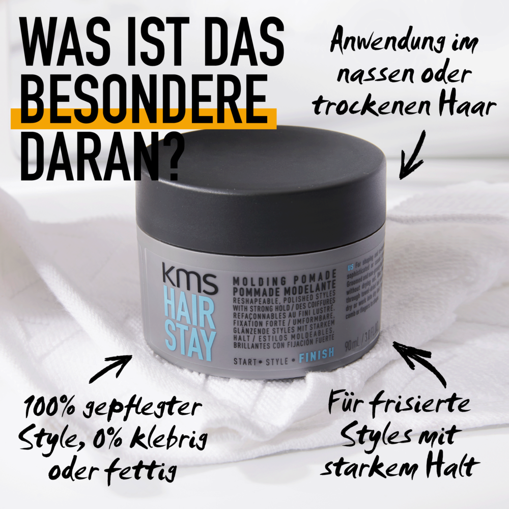 KMS Hair Stay Molding Pomade 90 ml