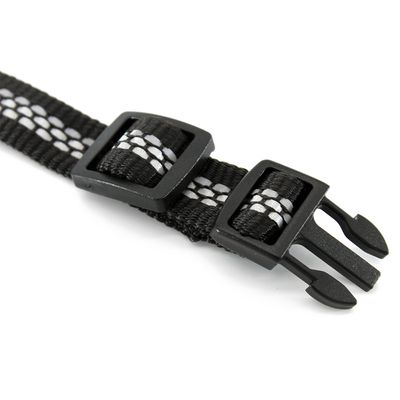 Heim Halsband mit Reflektoren, schwarz