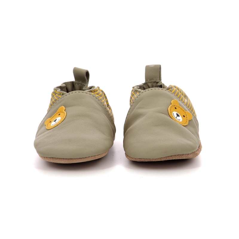 Chaussons cuir tannage vegetal Doubear