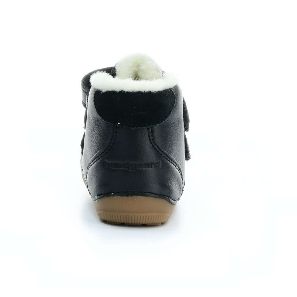 Bundgaard Petit Mid Winter Strap Black schwarze Barfuß-Stiefeletten