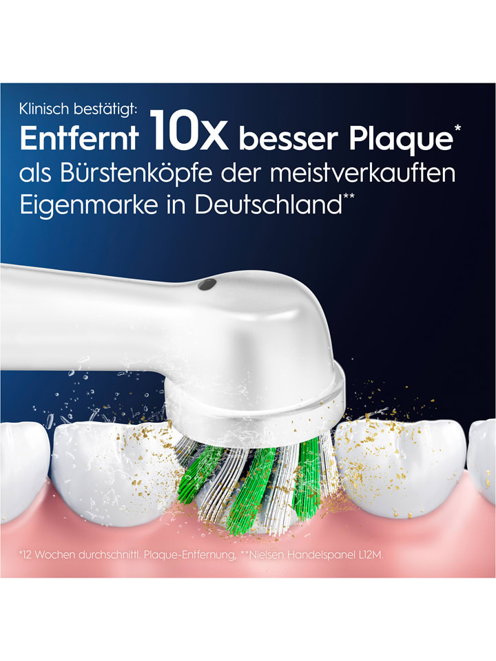 Oral-B 8er-Set: Ersatz-Bürstenköpfe 