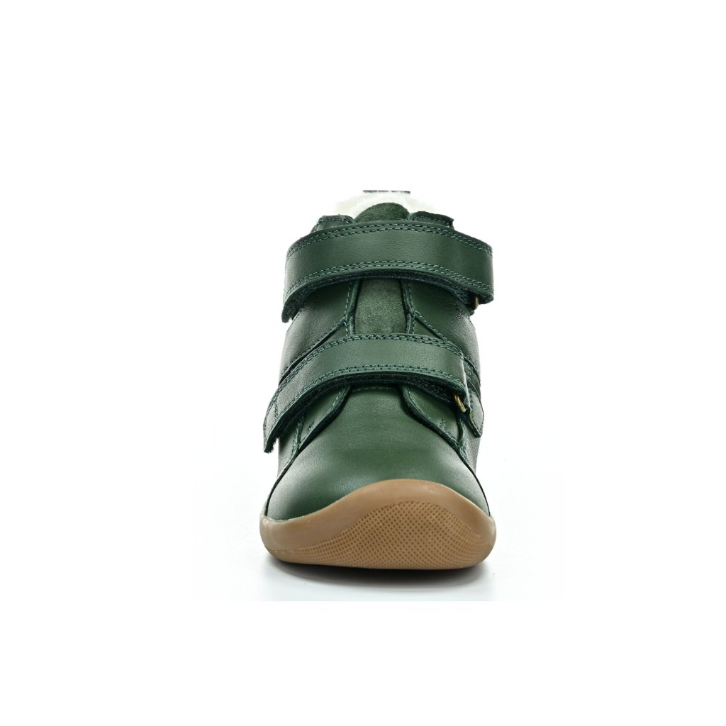 Bundgaard Willie Strap Tex Bottle Green Winterbarfußschuhe