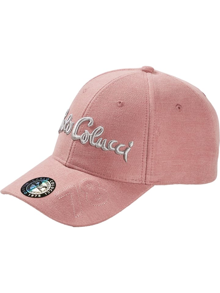 Carlo Colucci Baseball Cap D'Agostini in Rosa günstig kaufen onesize