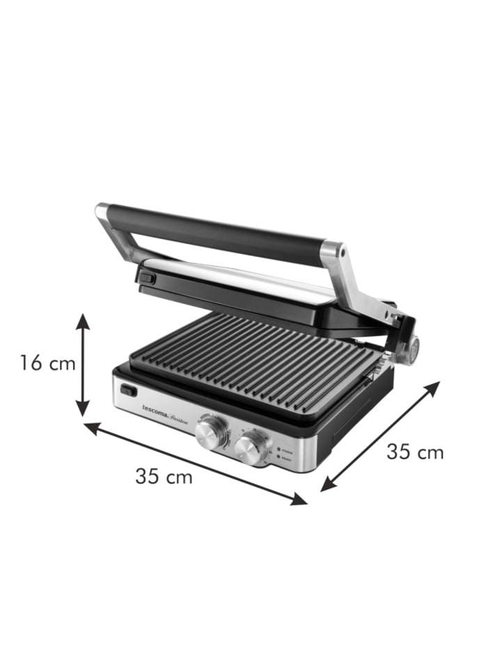 Tescoma Kontaktgrill PRESIDENT in silber günstig kaufen zweistöckig