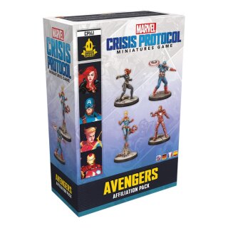 Marvel: Crisis Protocol – Avengers Affiliation Pack (Multiligual)