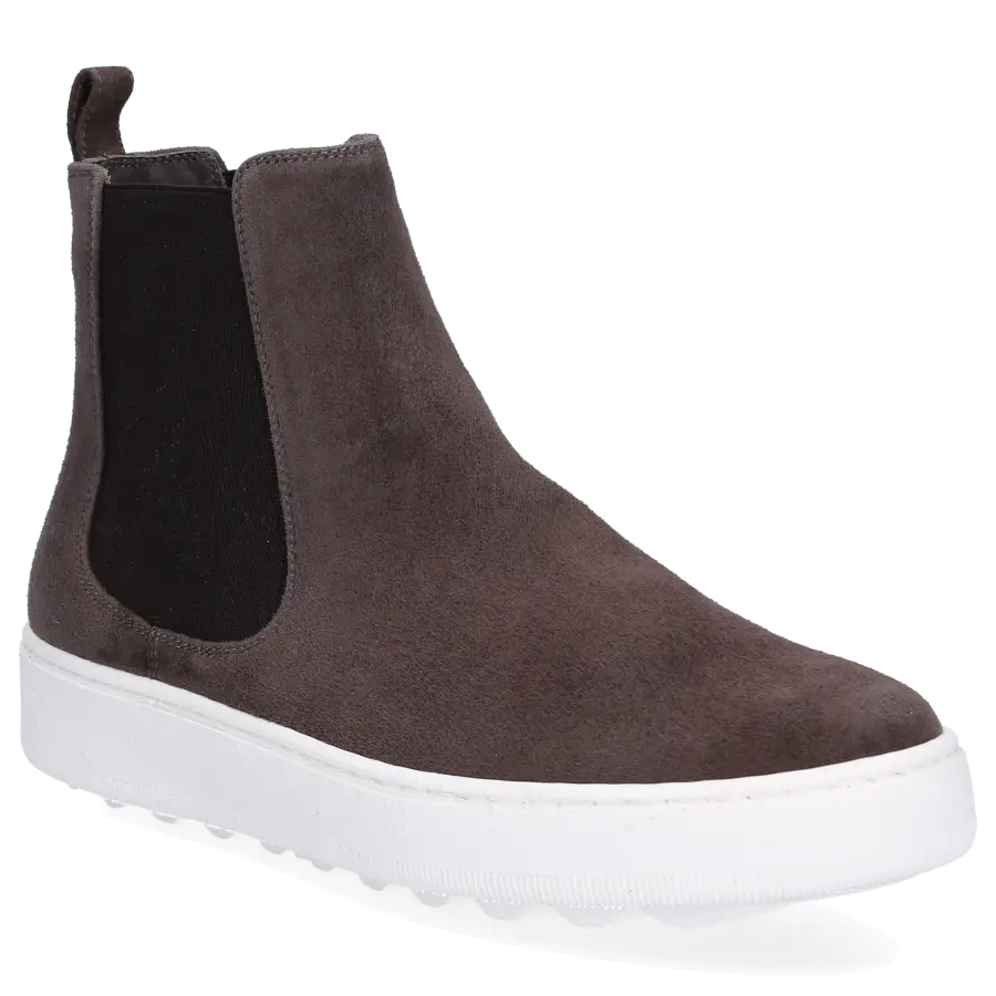 Philippe Model - Chelsea Boots BEATLES Veloursleder taupe - grau