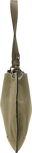 Marc O'Polo Hobo-Bag medium aus Veloursleder