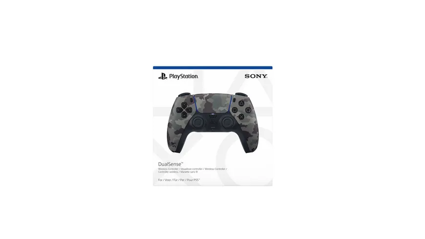 PS5 - DualSense Wireless Controller Gray Camouflage