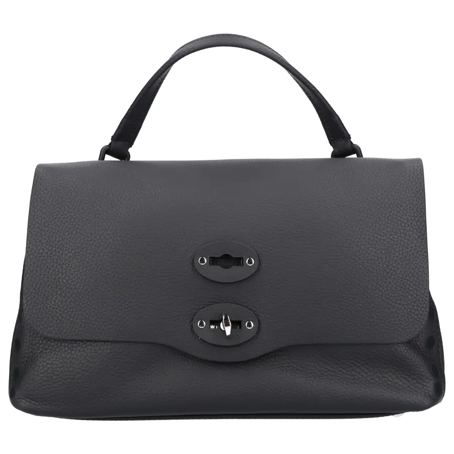 Zanellato - Handtasche POSTINA S Kalbsleder - schwarz