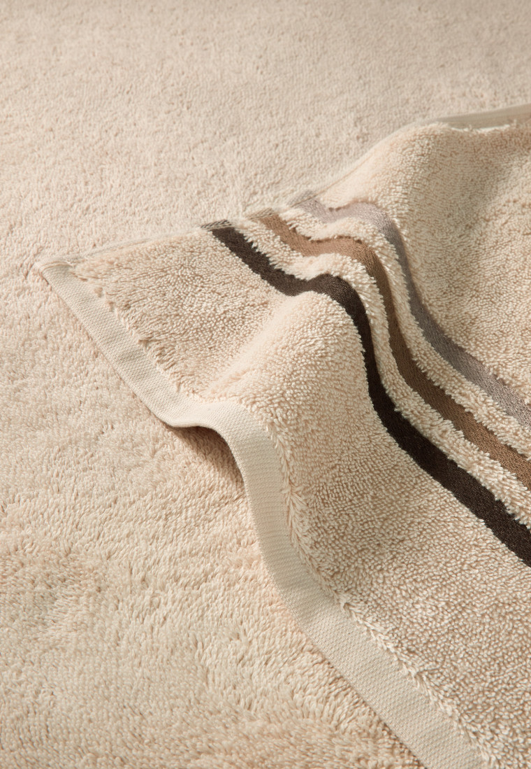 Gästetuch Skyline Color 30x50 beige - SCHIESSER Home