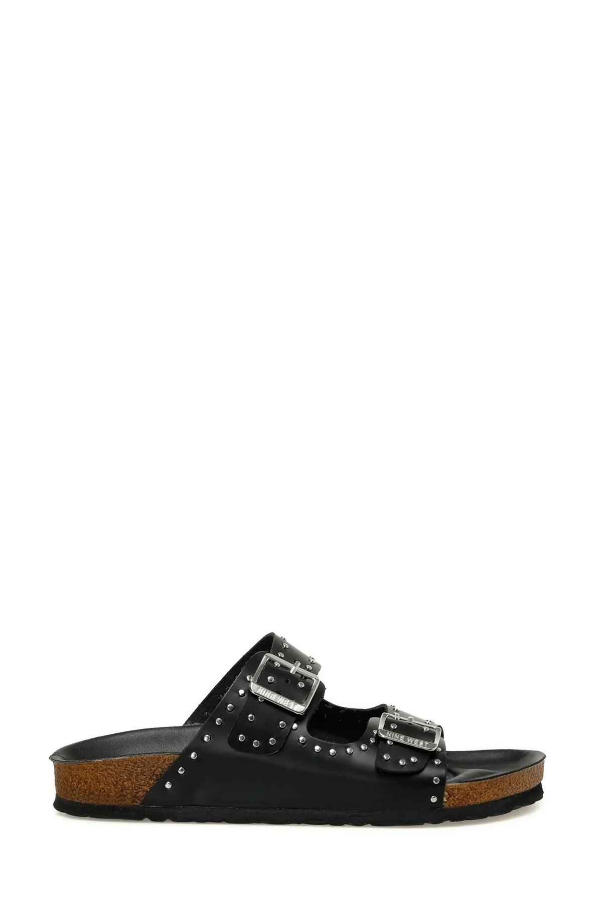 Nine West  Pantolette - Schwarz - Flacher Absatz