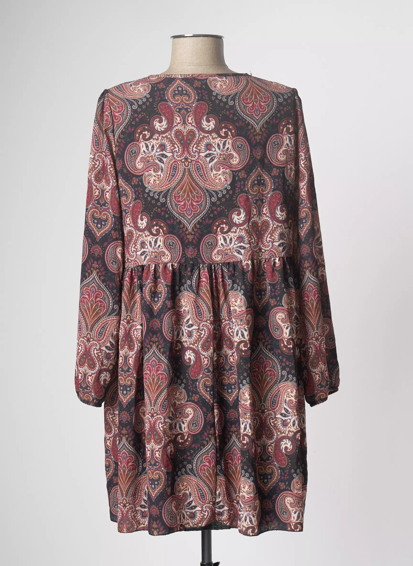 Hailys Robes Mi Longues Femme couleur noir