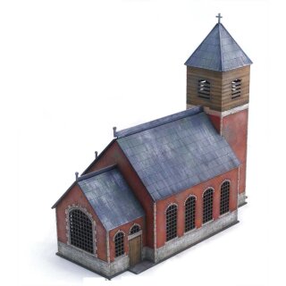Waterloo Plancenoit Church (28 mm)