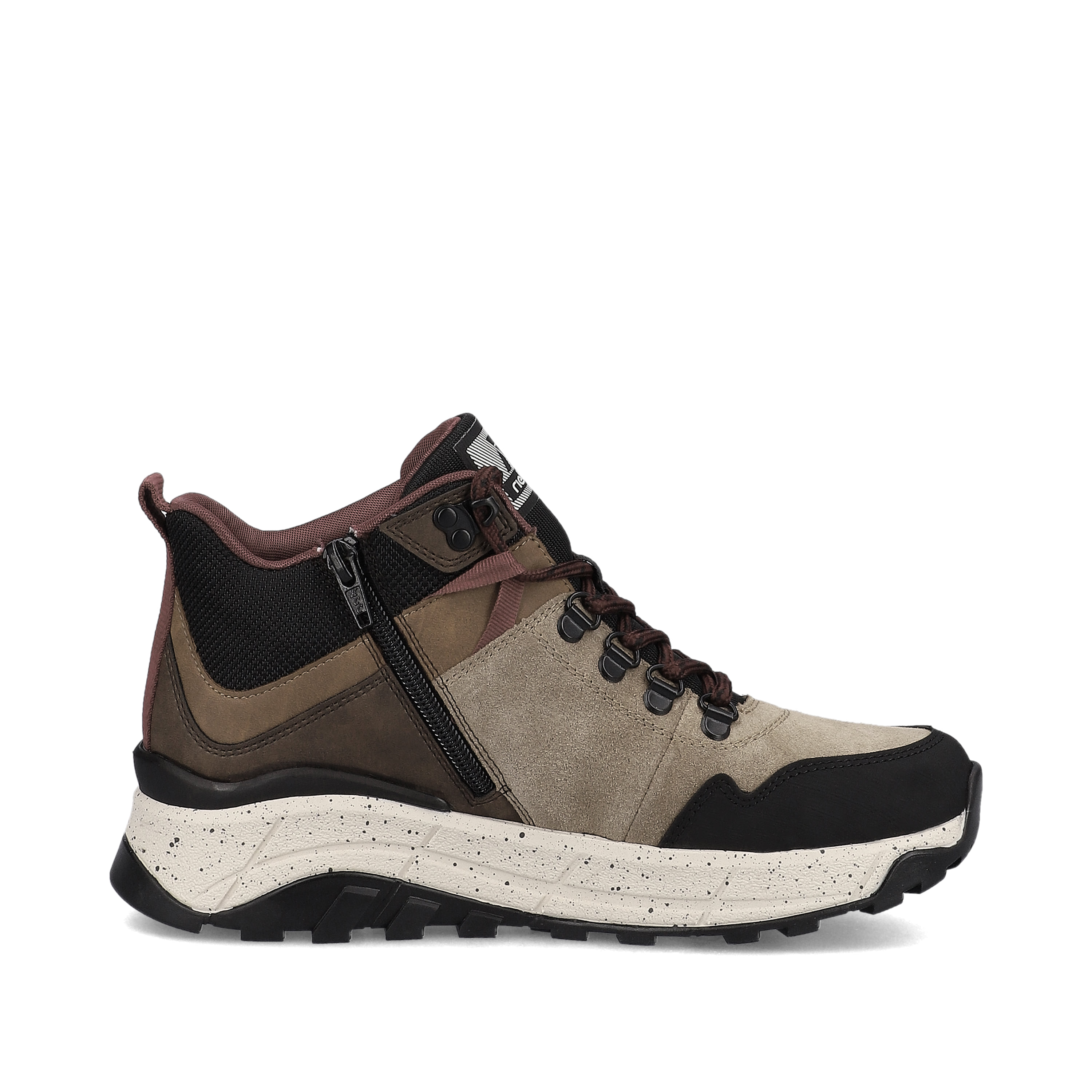 Rieker Damen Sneaker High chocolate brown
