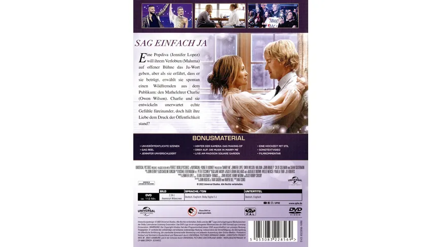 MARRY ME – VERHEIRATET AUF DEN ERSTEN BLICK