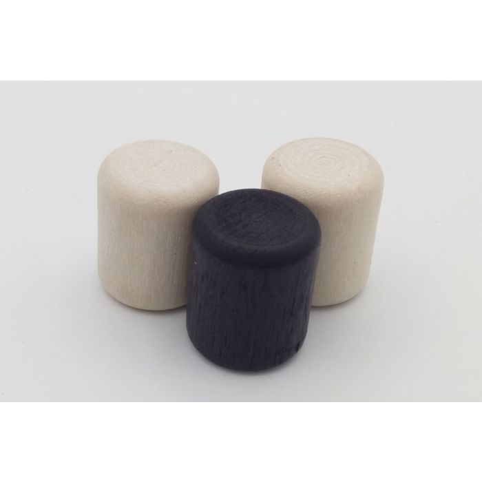 Zylinder 19x16 mm mit Loch/Bohrung