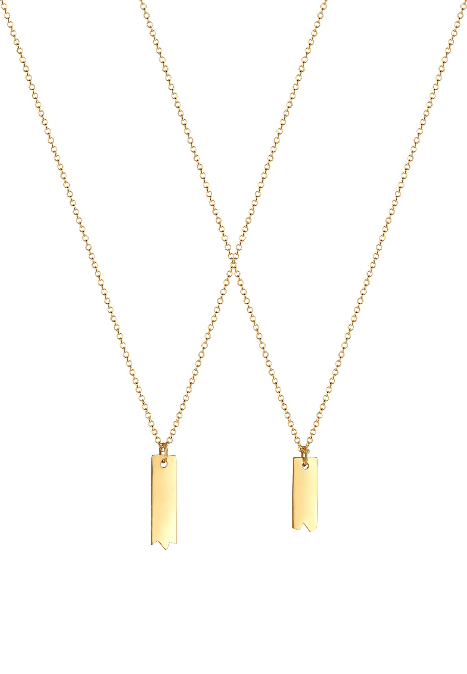 Elli Dames Bar Partner Prijateljstvo Ljubavni set Basic Minimal u srebru sterling 925