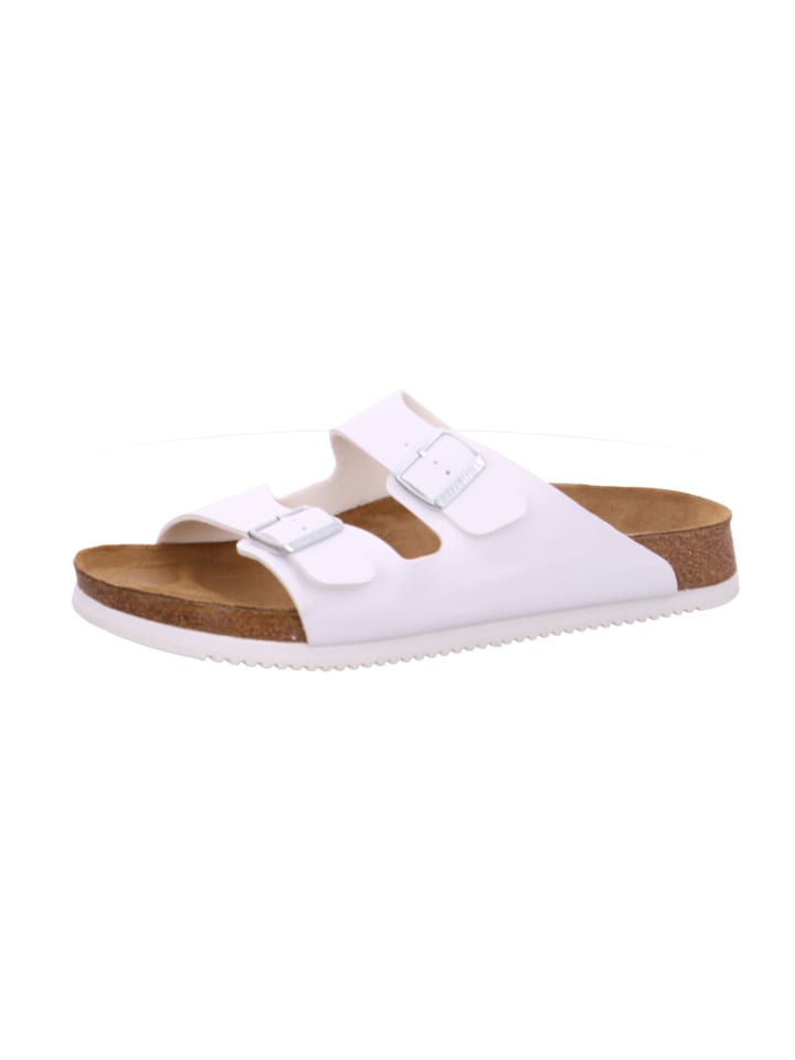 Birkenstock Pantolette Arizona PROF in Weiß günstig kaufen
