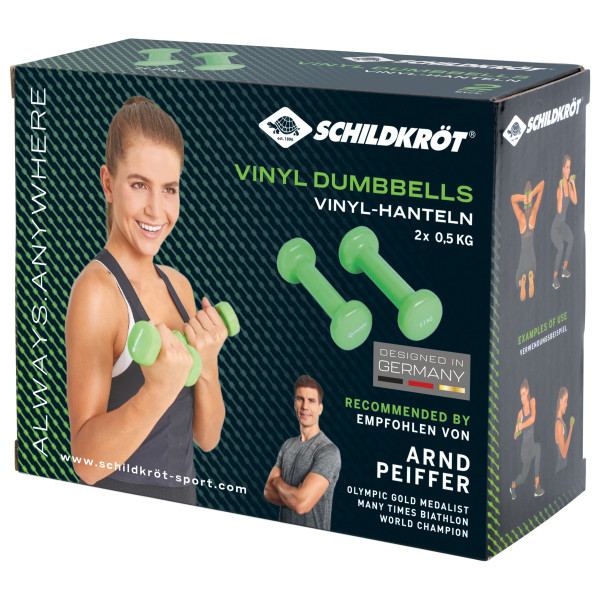 Schildkröt Fitness - Vinyl Hantel Set