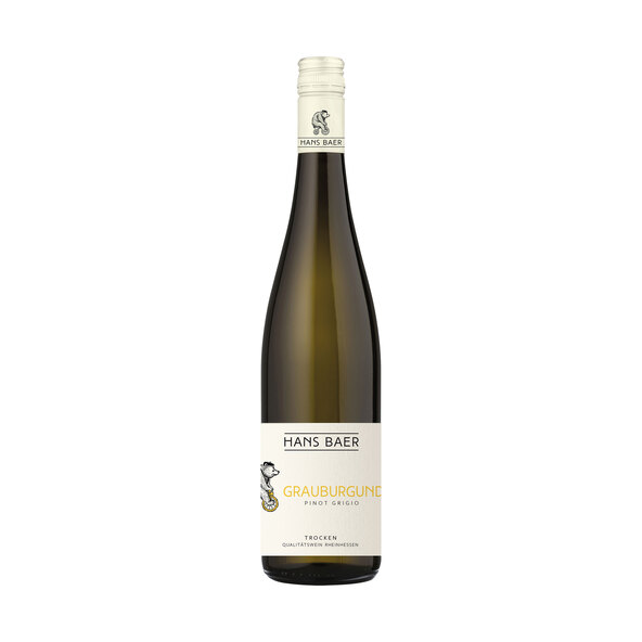 Grauburgunder Trocken Rheinhessen QbA, 6 Flaschen à 0,75 l