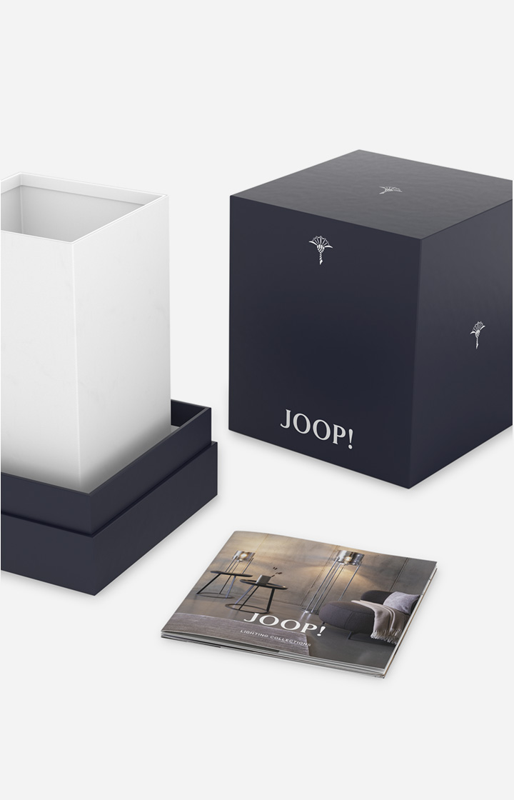 JOOP! MOVE LIGHTS LED-Akkuleuchte Eckig, Weiß