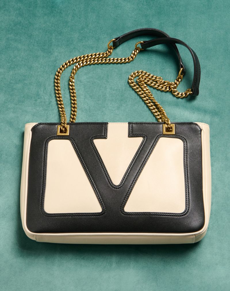 Valentino Garavani Viva Superstar Bolsa Pequena Nappa