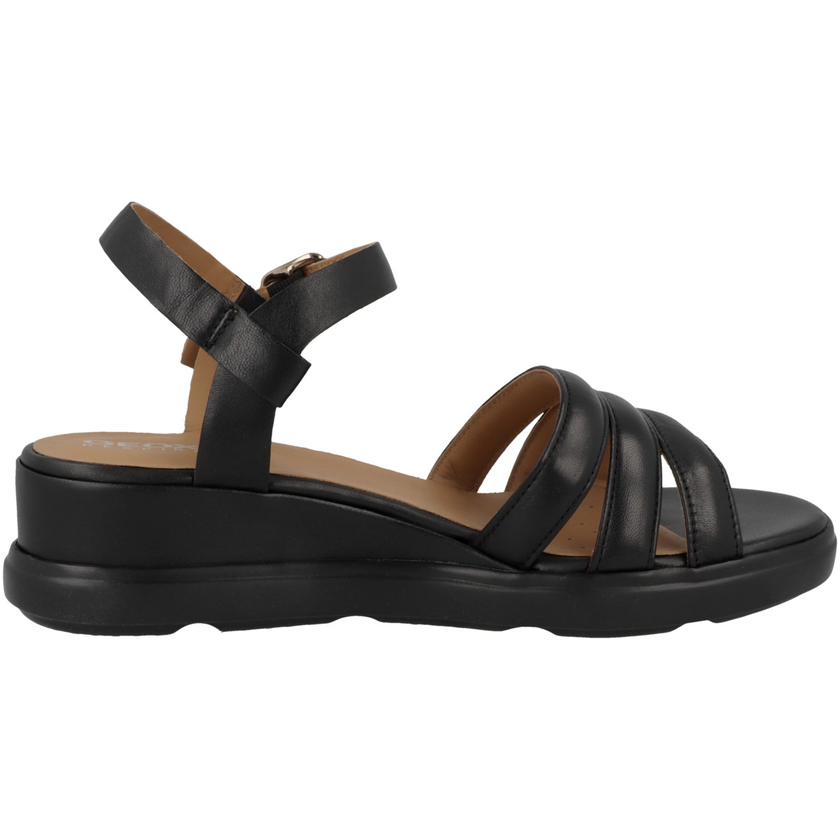 Geox D Pisa A Sandale schwarz