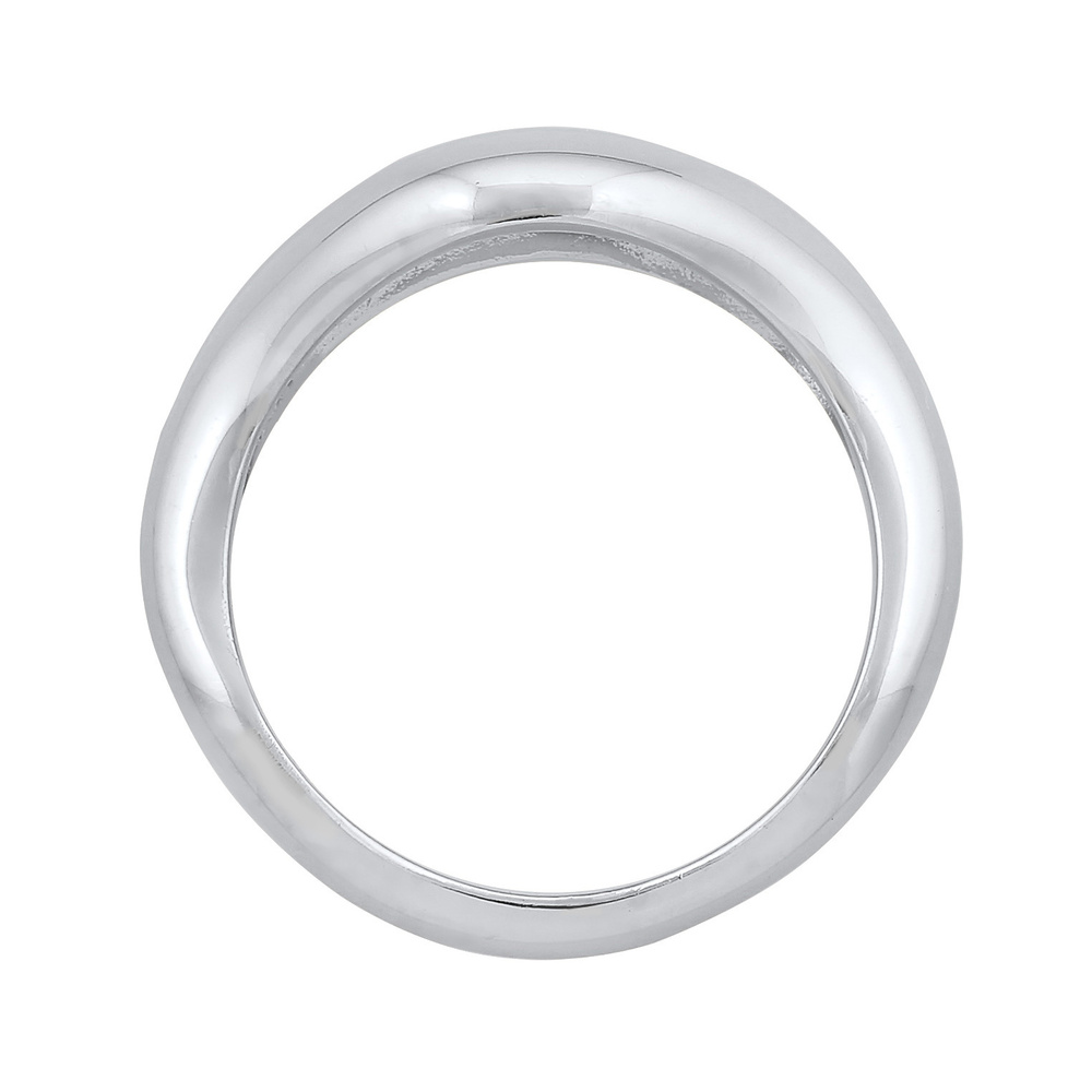 Elli PREMIUM Elli PREMIUM Bague Femmes vagues tendance Organique en argent sterling 925 Bague