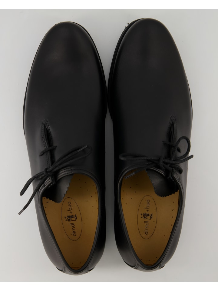 dirndl bua Haferlschuhe in Schwarz günstig kaufen