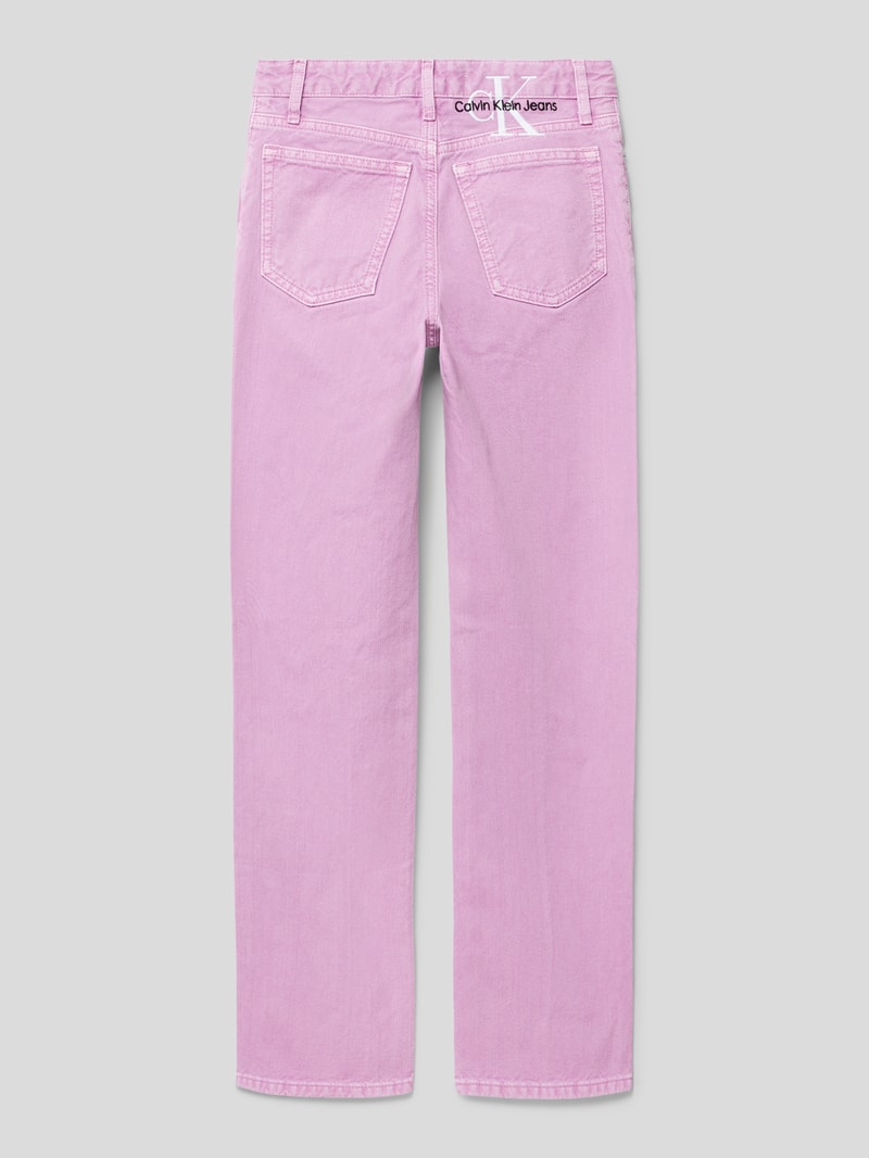 Wide Leg Jeans aus Baumwolle Modell 'IRIS ORCHID' in flieder