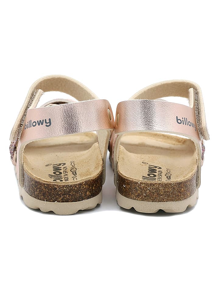 billowy Sandalen in Gold günstig kaufen 34