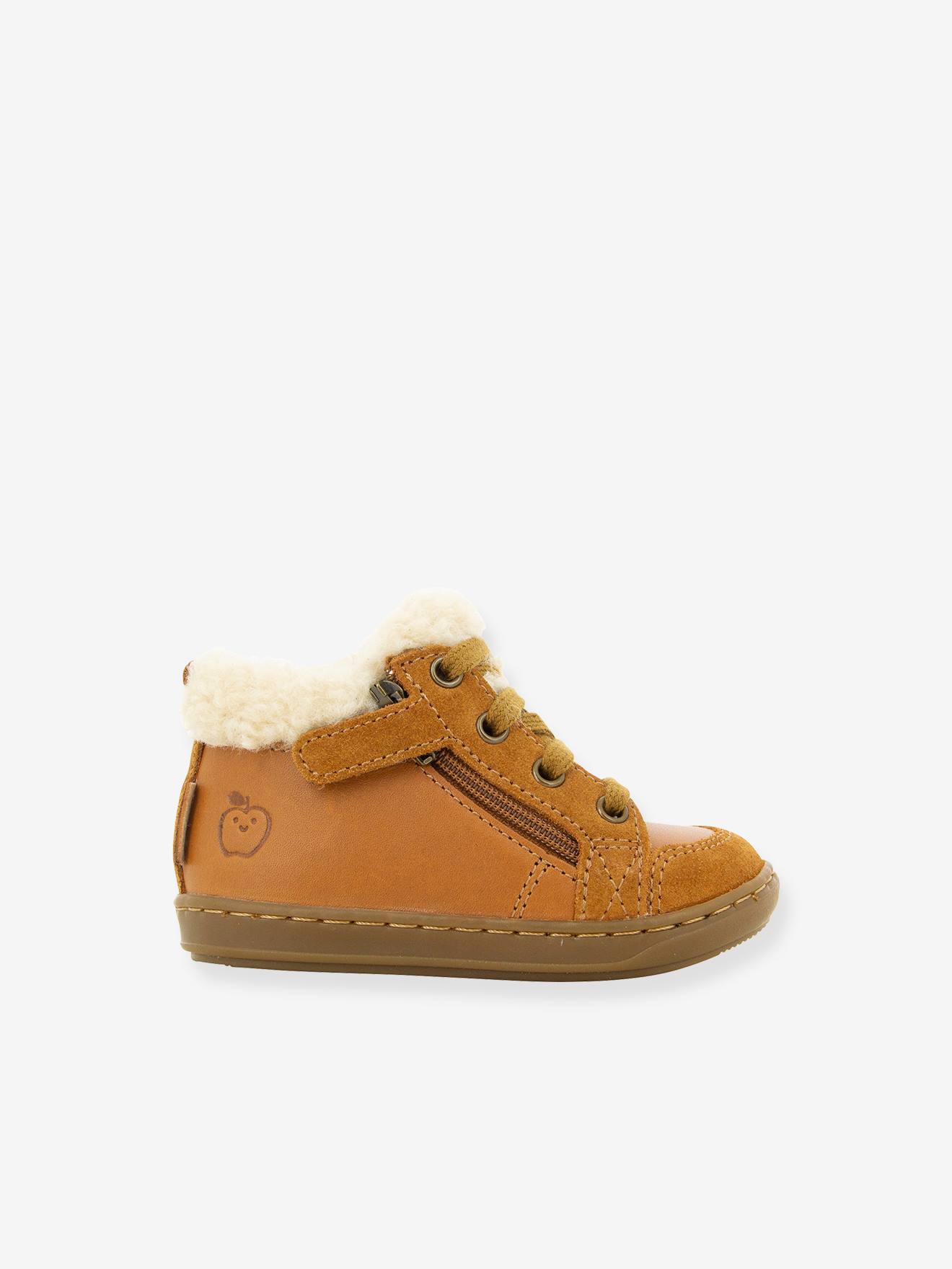 Bottines fourrées bébé Bouba Zip Wool SHOO POM® marine