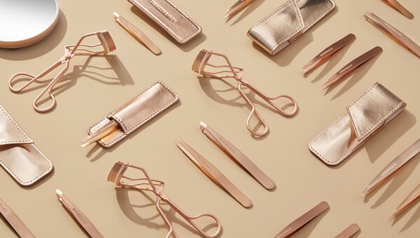 Tweezerman Point Tweezer - Spitze Pinzette, Rose Gold Pinzette