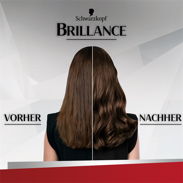Haar Glossing Schoko Braun