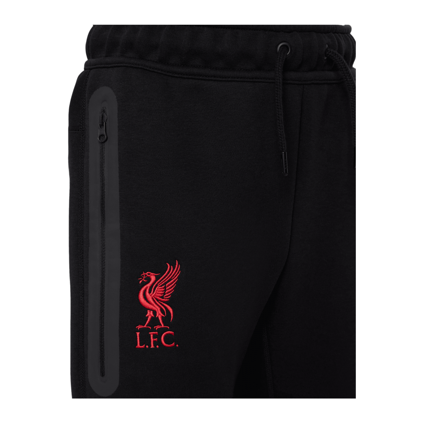 Nike FC Liverpool Tech Fleece Trainingshose Kids Schwarz F010