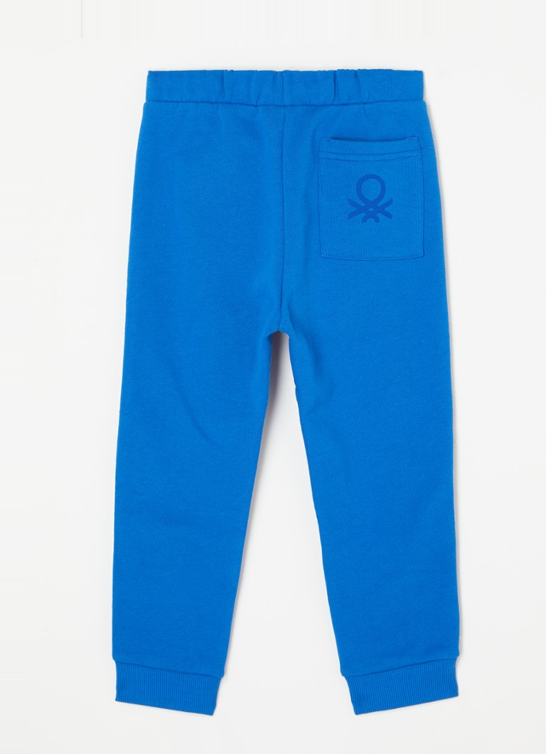 Pantaloni de trening Benetton slim fit cu logo