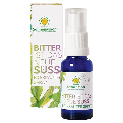 BIO KRÄUTERSPRAY Bitter ist das neue Süss  20 ml  Sprühflasche