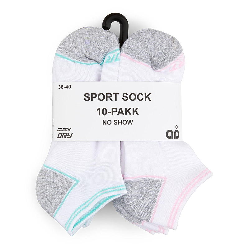 Time 2 Change Sportsneaker sokk 10-pk str 36/40