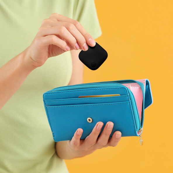 Smart Tag, 2er Set, schwarz