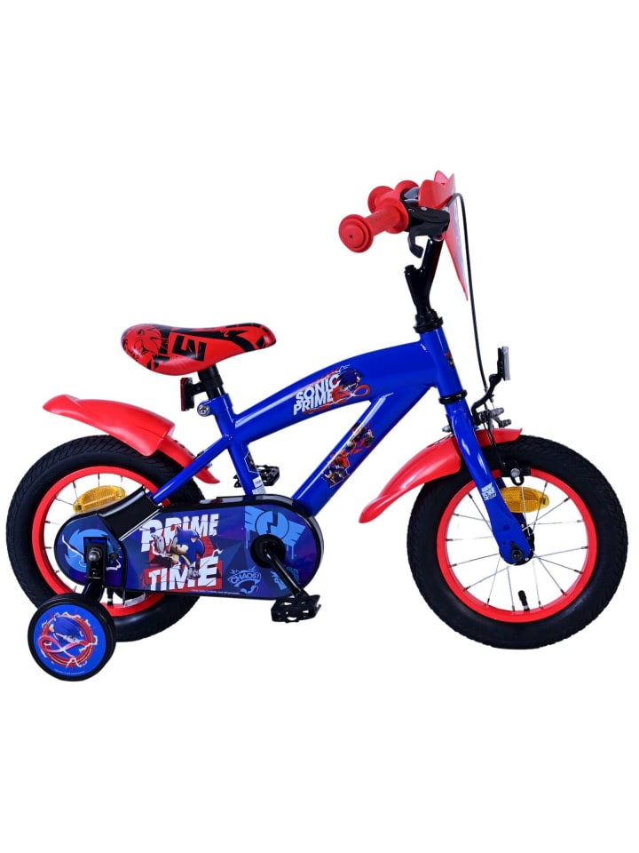 Volare Kinderfahrrad Sonic für Jungen 12 Zoll Kinderrad in Blau Rot Fahrrad  3 Jahre günstig kaufen onesize