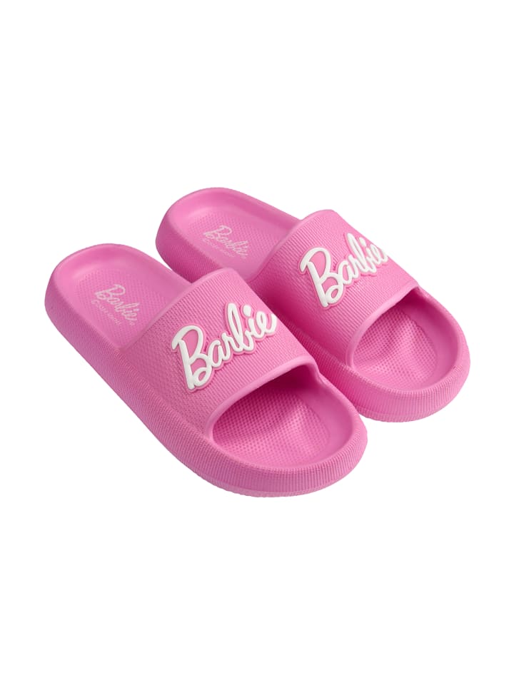 Barbie Badeschuhe Hausschuhe in Pink günstig kaufen