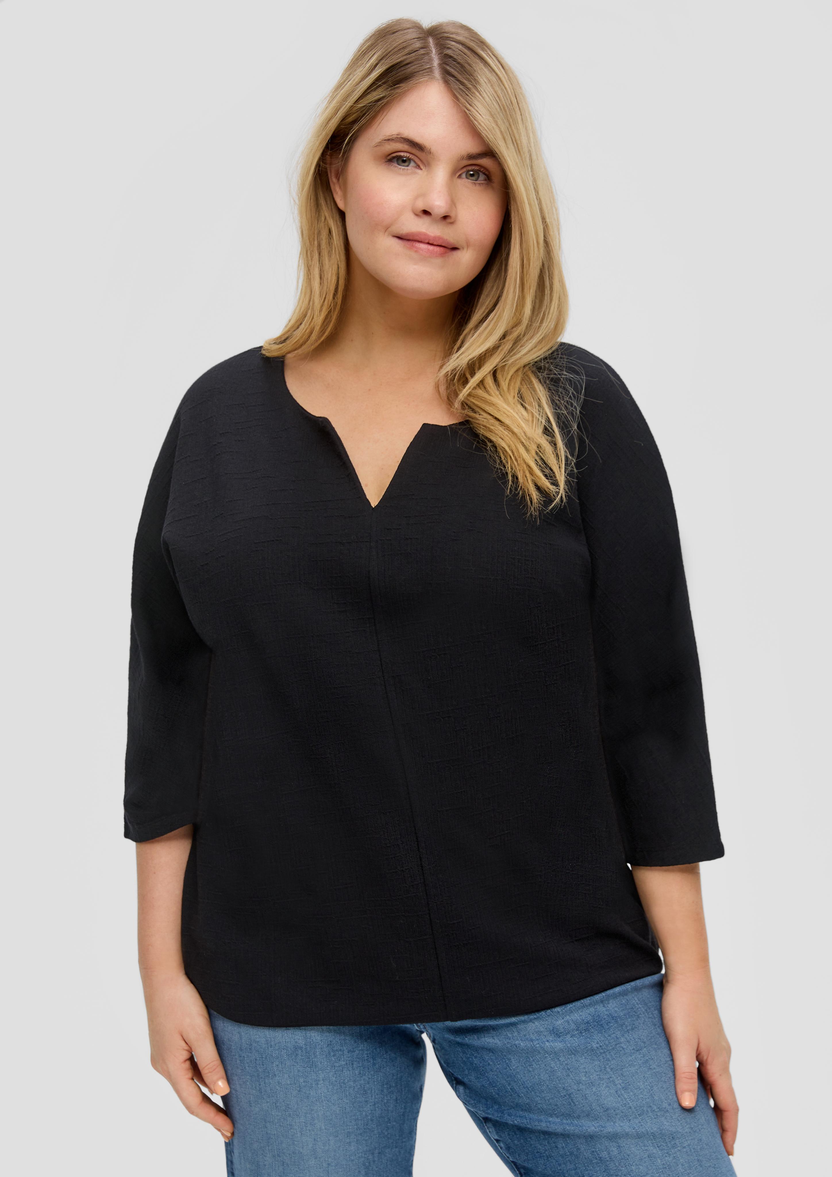 O-Shape-Bluse mit bequemem Gummizug  2149235-9999