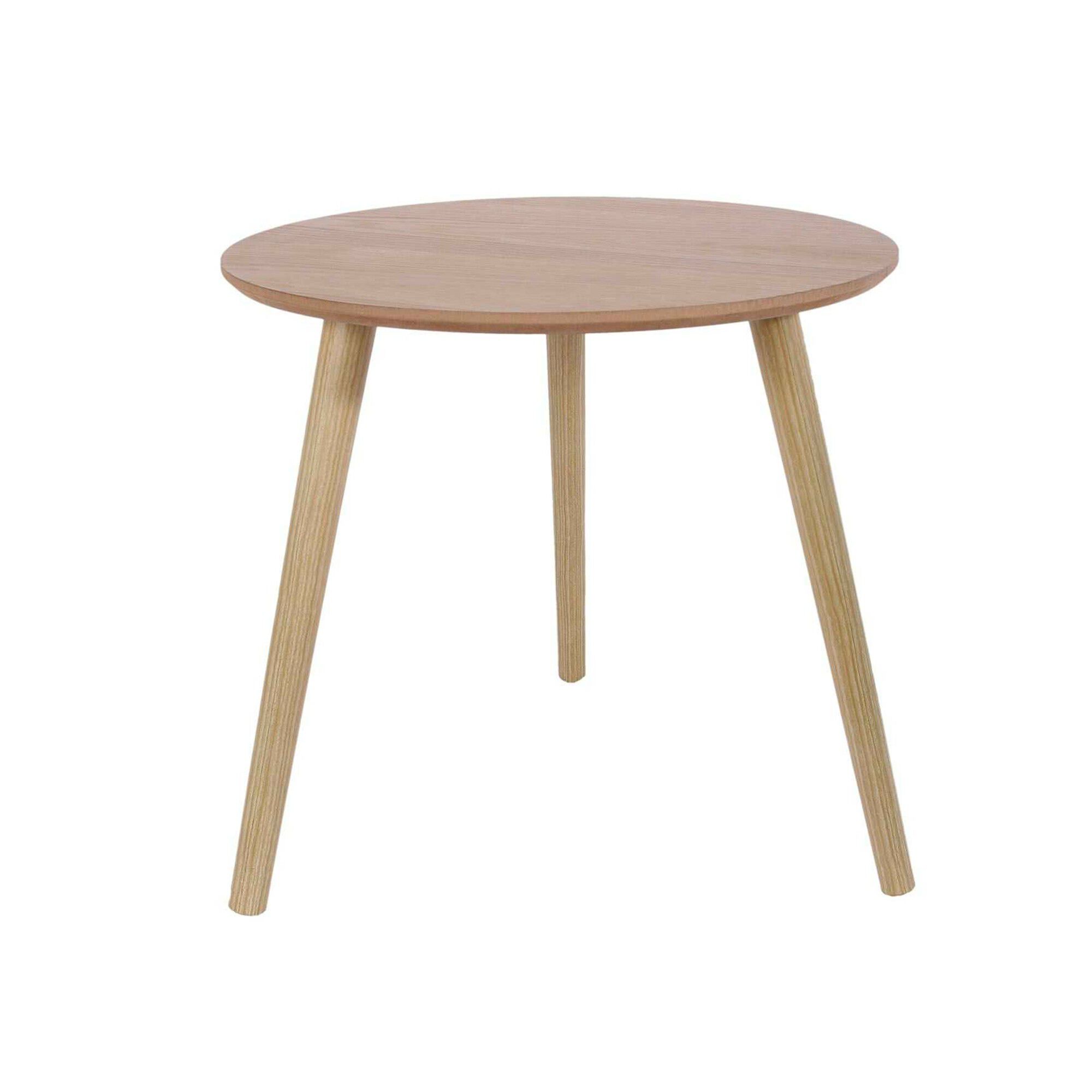 Tables gigognes en bois brut